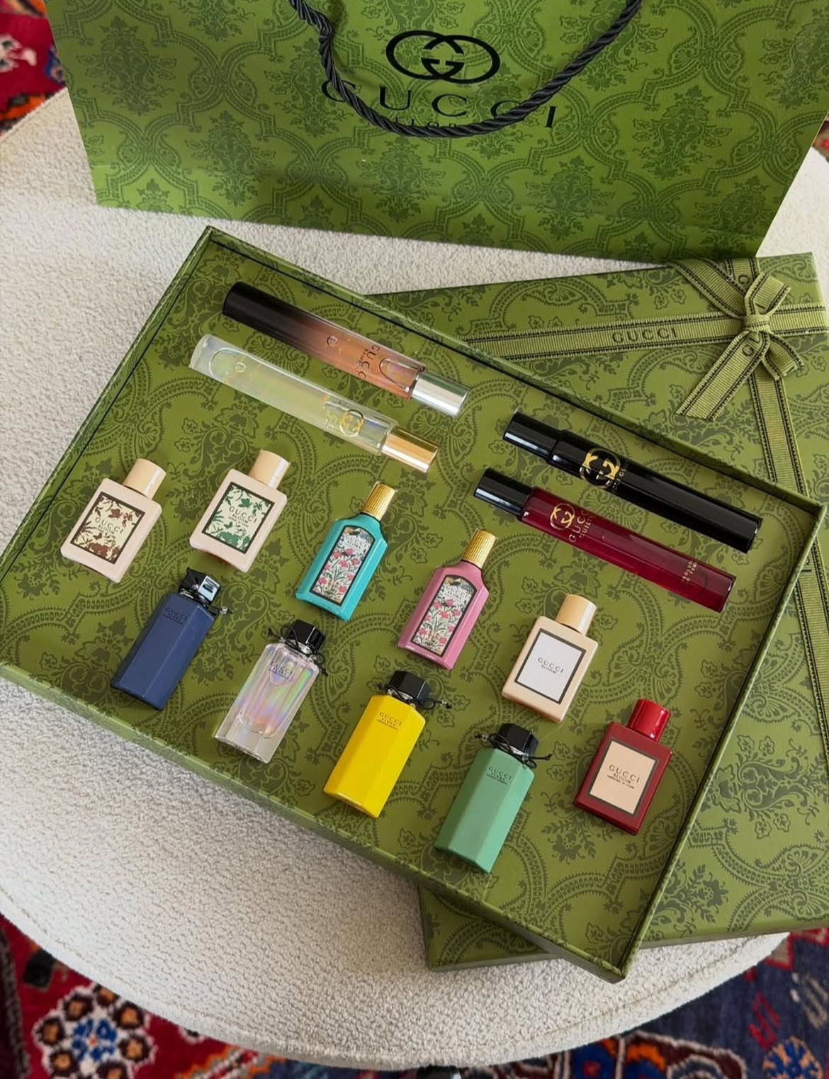 Gucci Flora perfume gift set-14 pc