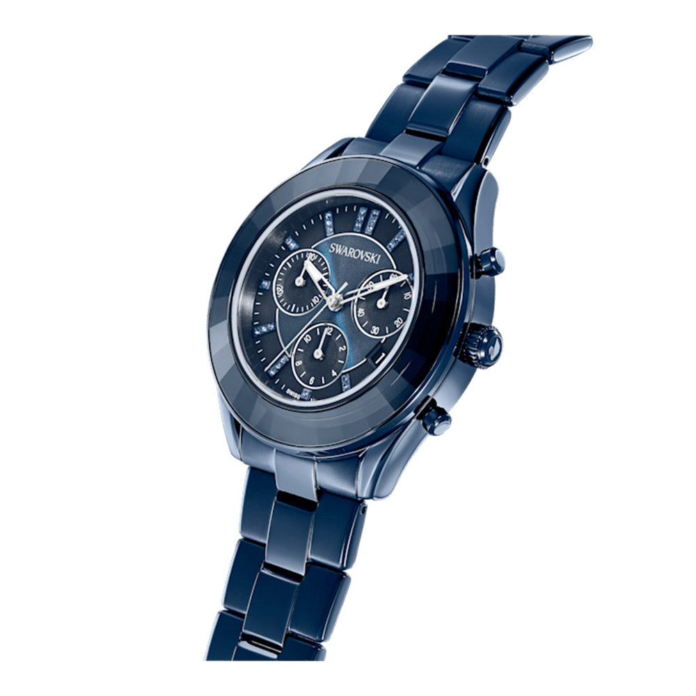Swarovski Stainless Steel Blue Women Watch