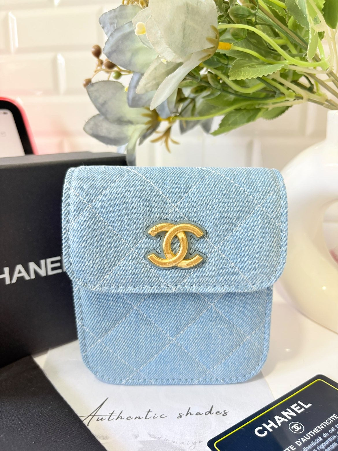 Chanel Denim Crossbody Bag