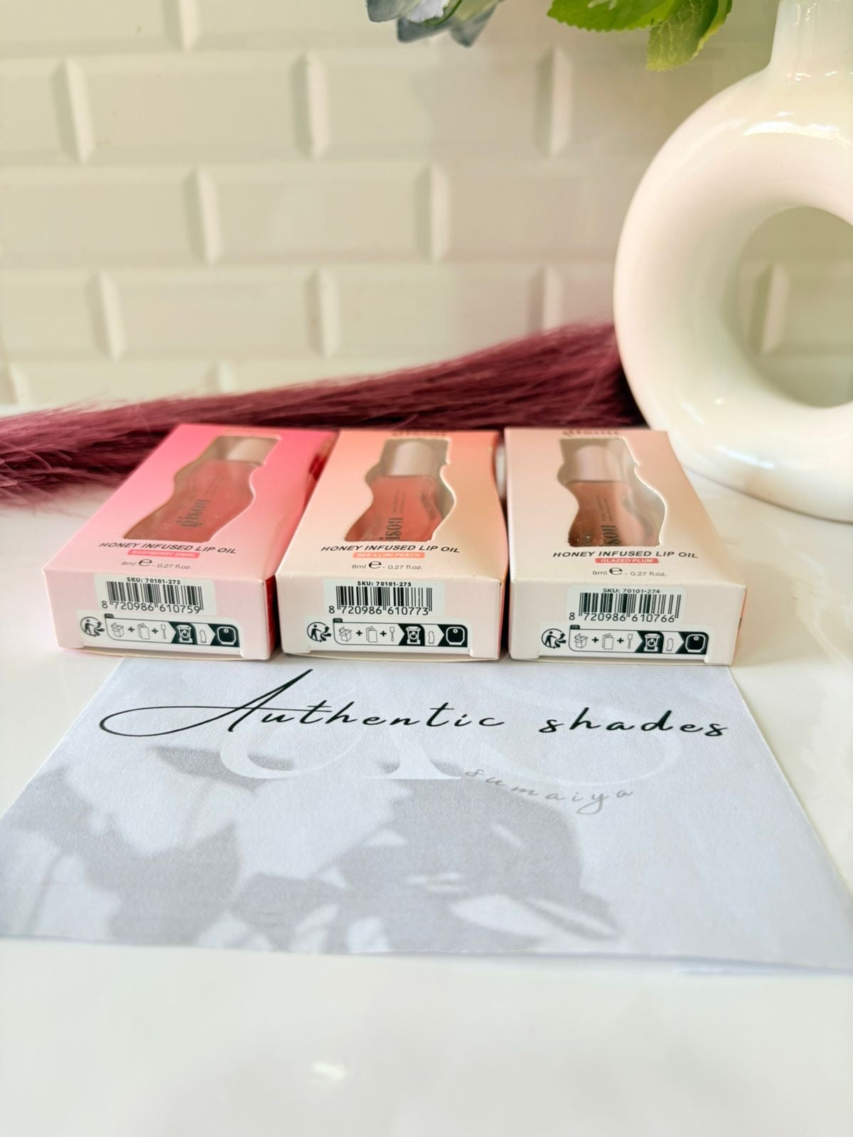 Gisou Honey Infused lip oil (New shade)