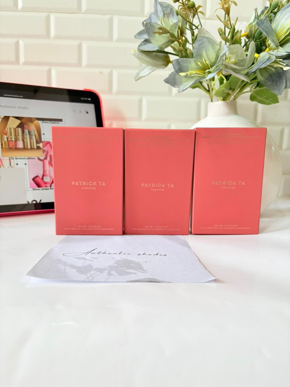 Patrick Ta Major Dimension Essential Artistry Edit Eyeshadow Palettes