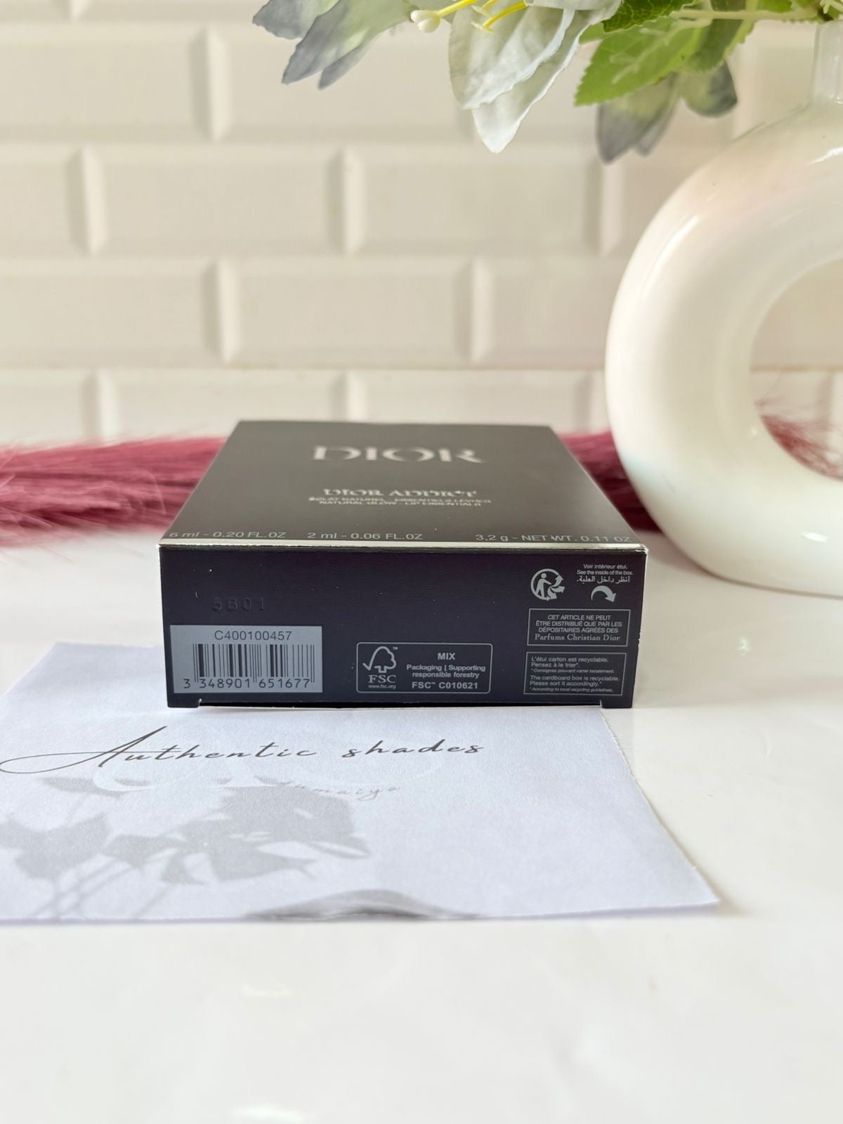 DIOR ADDICT NATURAL GLOW SET- 3 PRODUCTS (6 set)