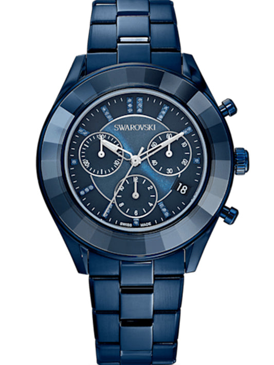Swarovski Stainless Steel Blue Women Watch