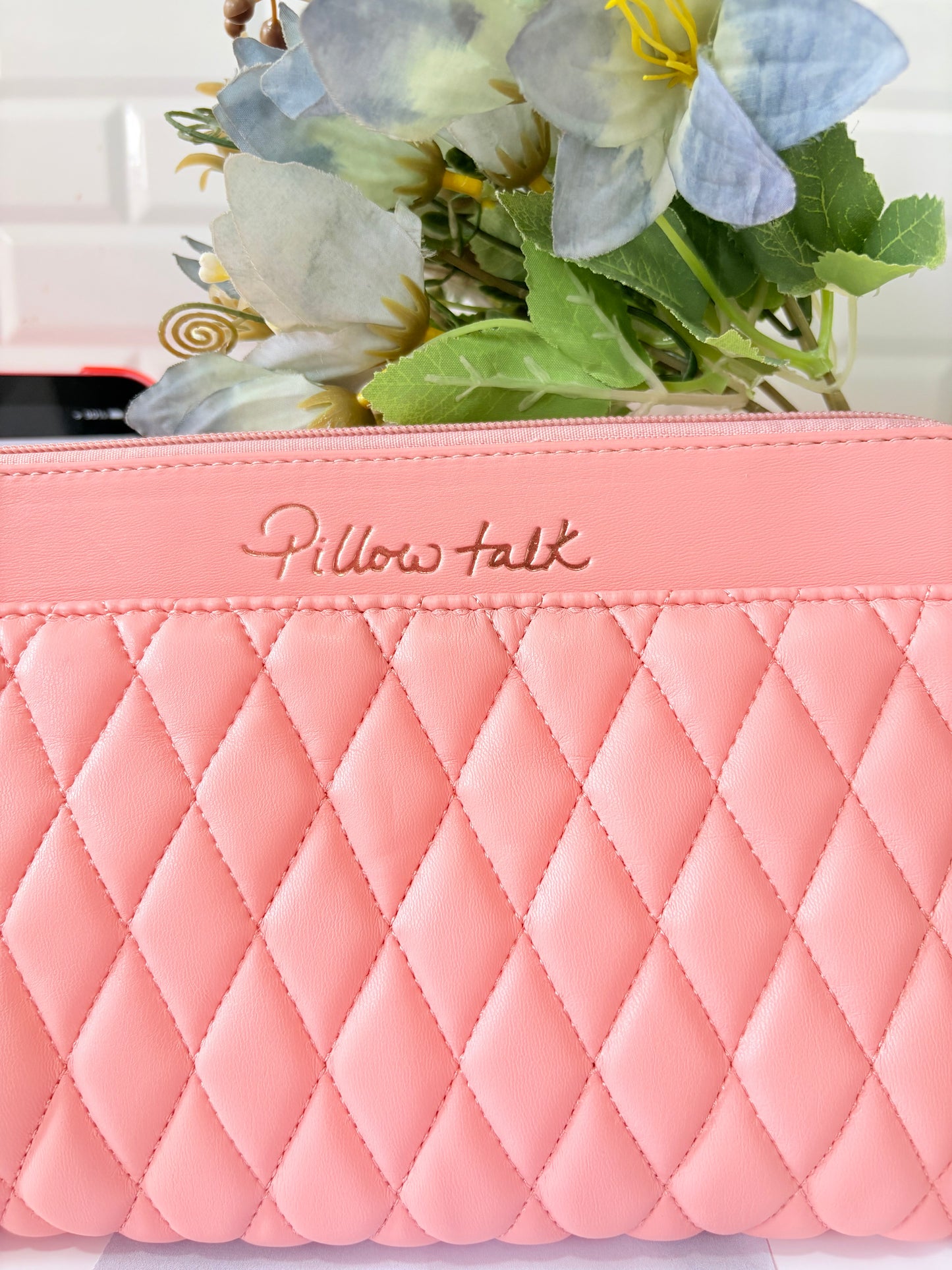 Charlotte Tilbury quilted pouch