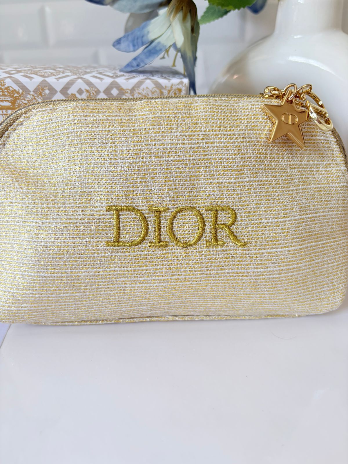 Dior Holiday Limited Edition pouch with Perfum