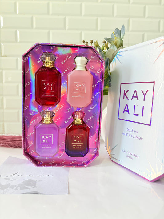 Kayali Fragrances perfume set