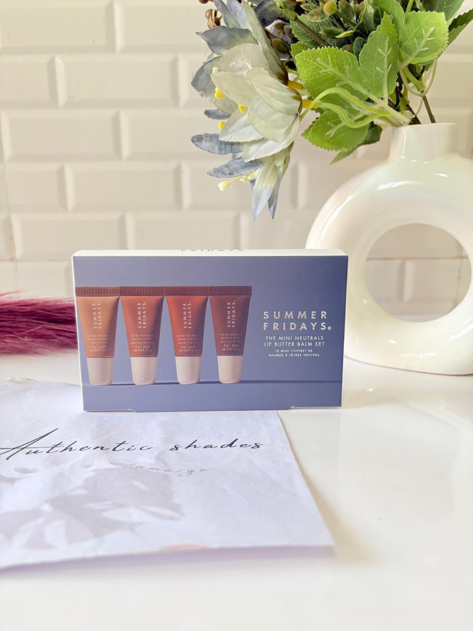 Summer Fridays Mini Neutrals Lip Butter Balm Set