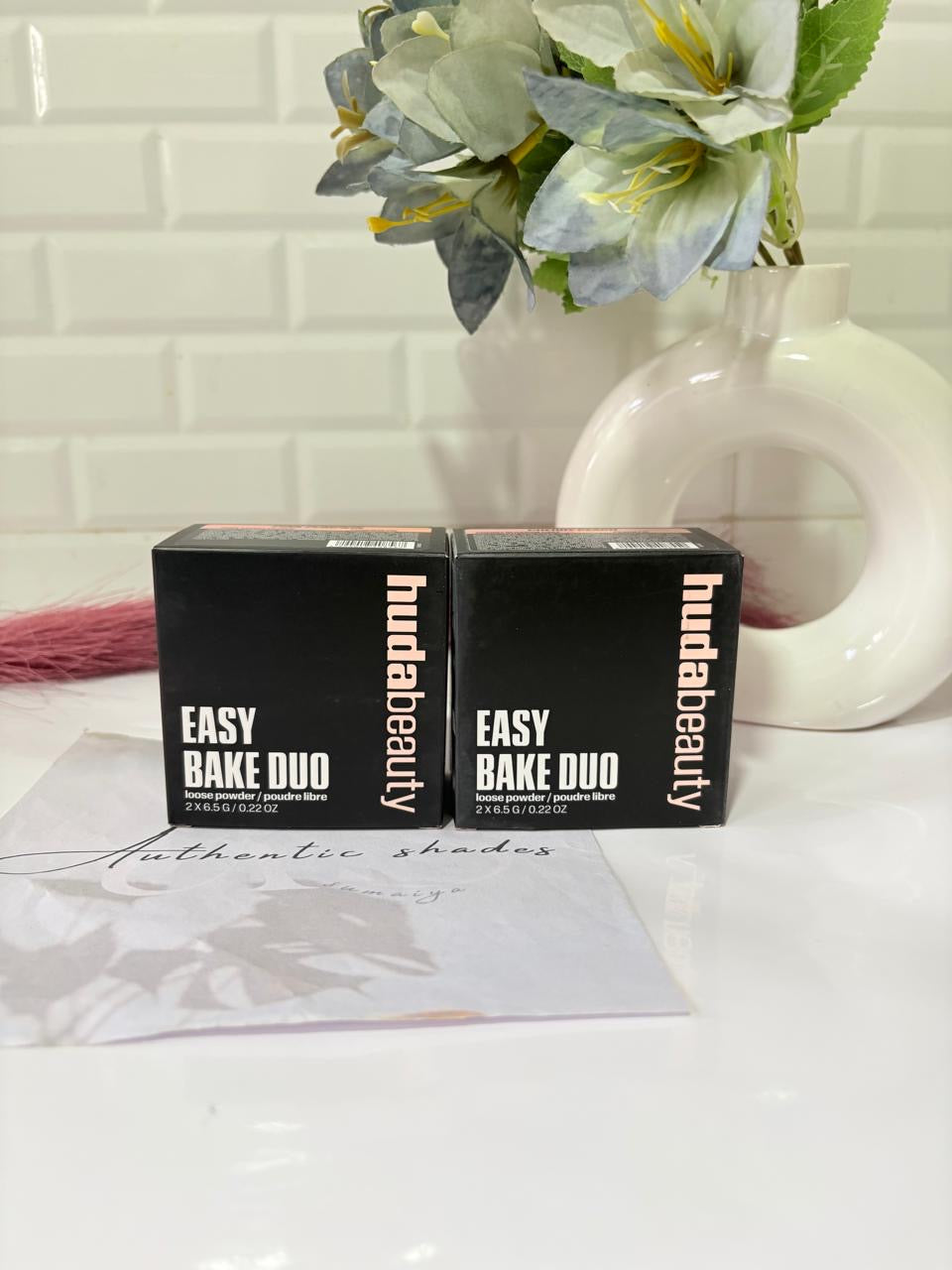 Huda Beauty Easy Bake Duo Loose Powder