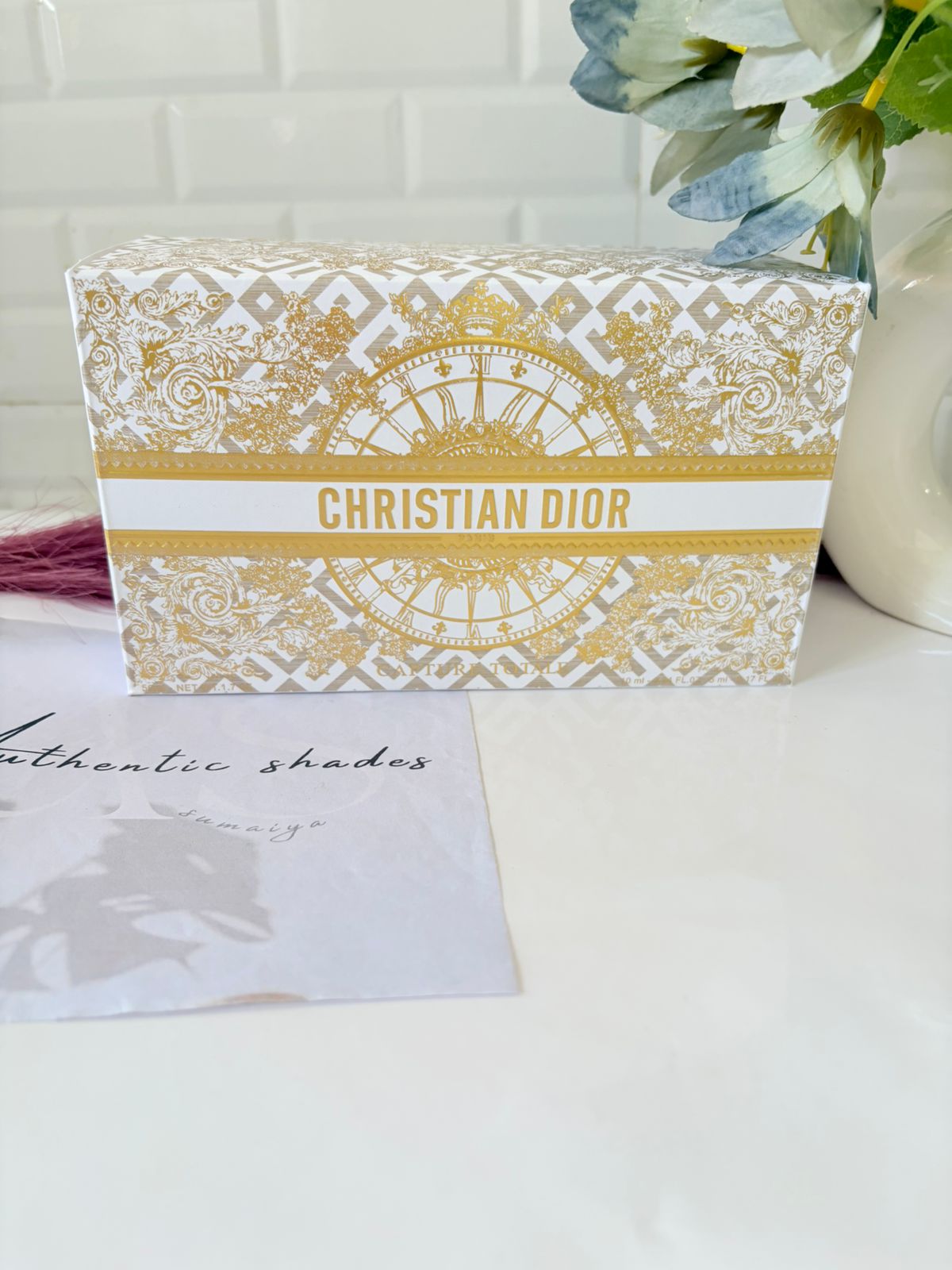 Dior Holiday Limited Edition pouch with Perfum