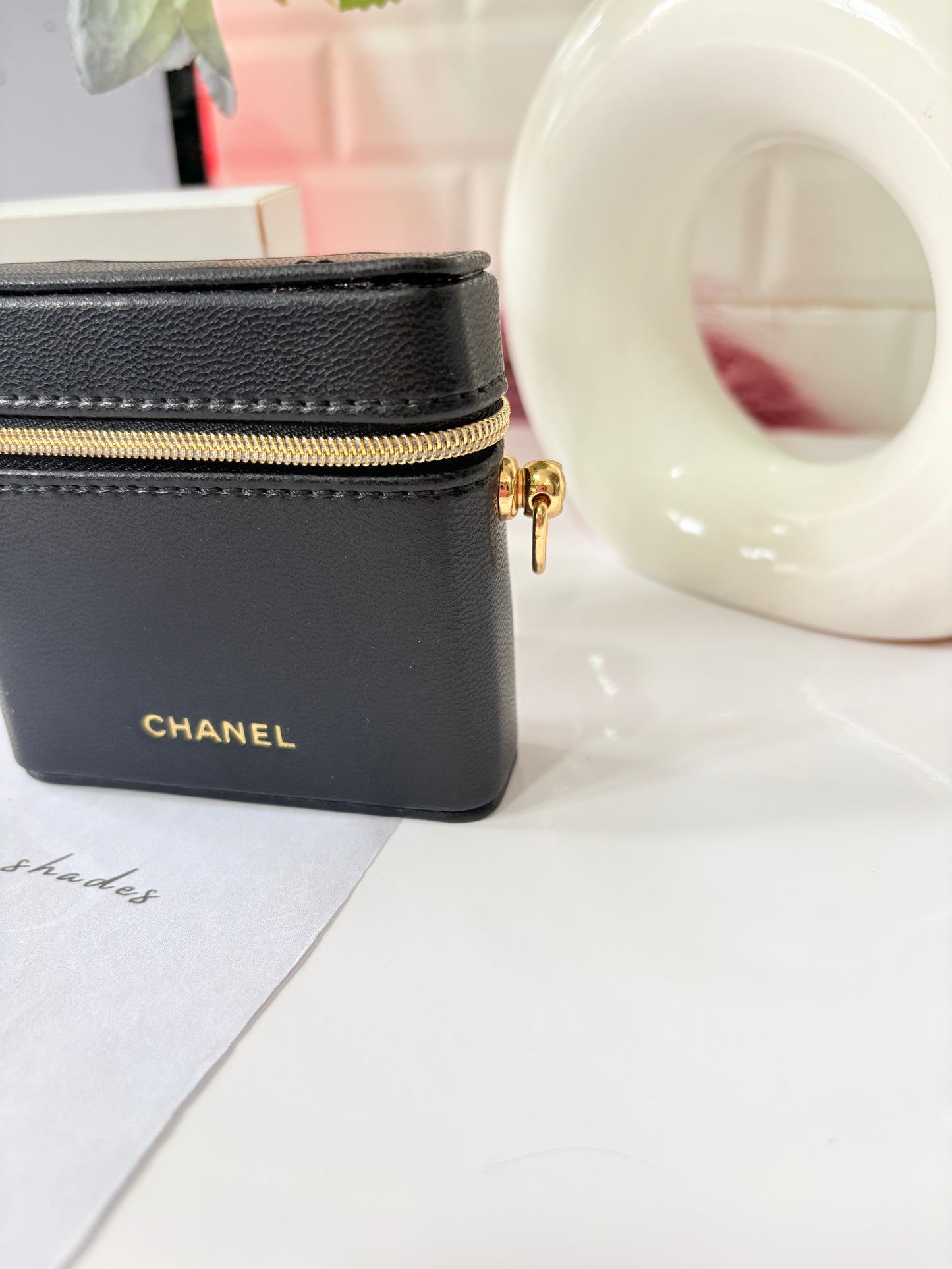 Chanel novelty makeup gift bag