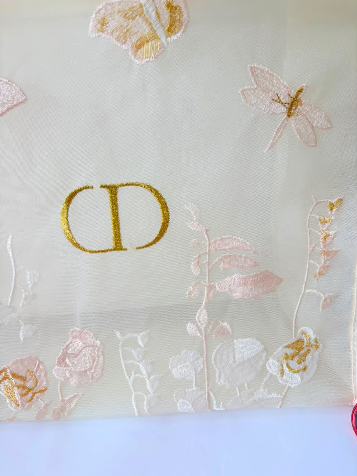 Dior mesh tote bag