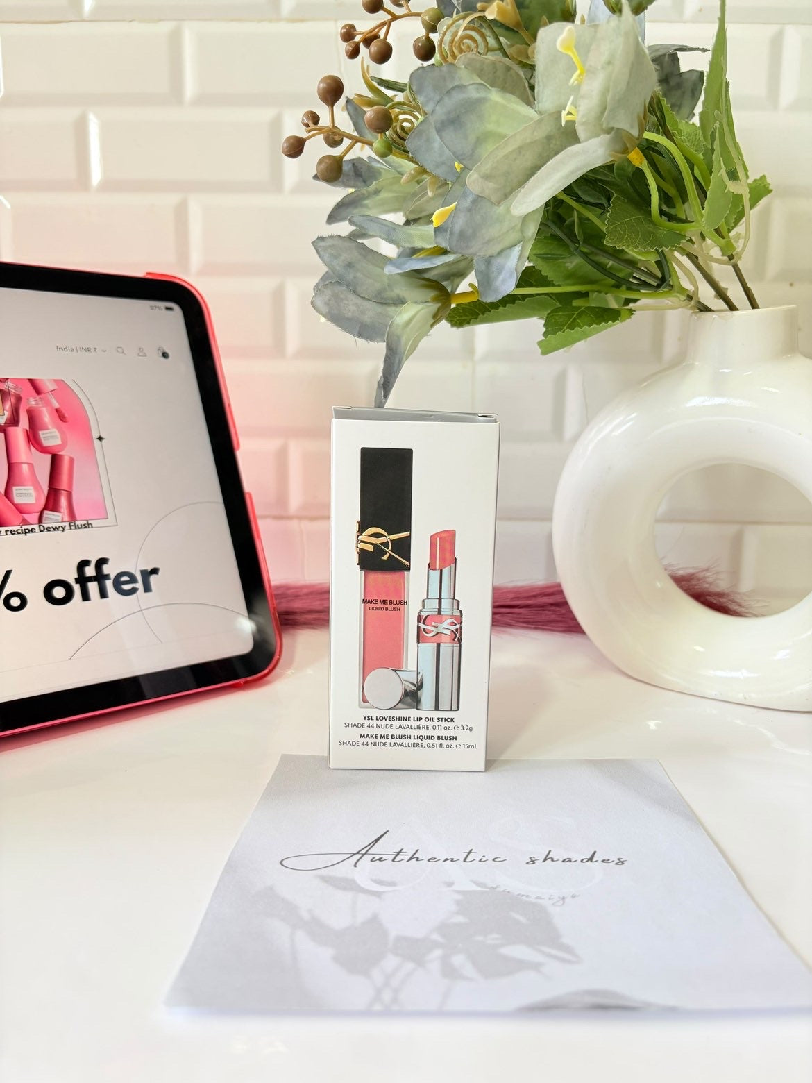 YSL Lip & Blush Gift Set