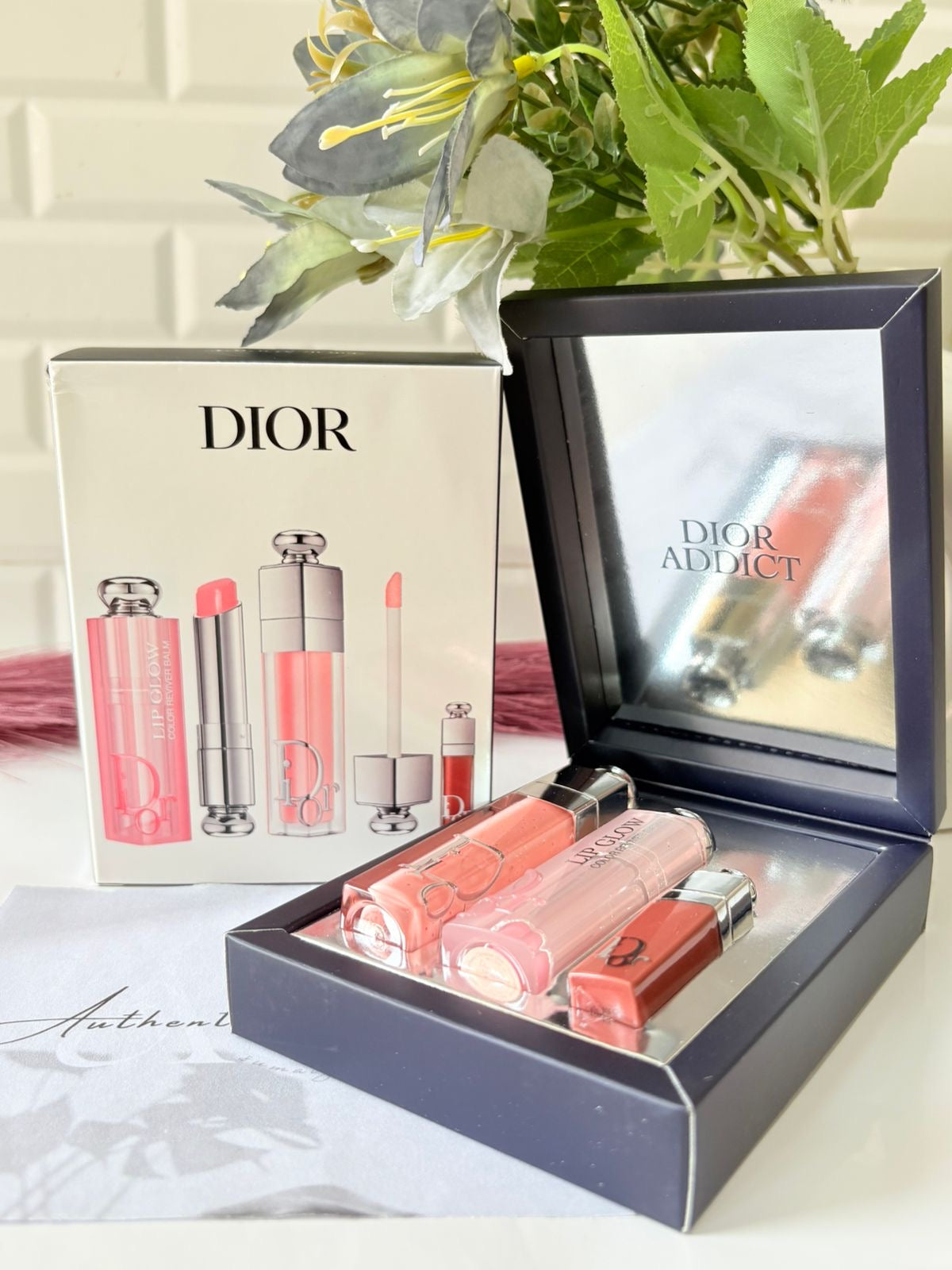 DIOR ADDICT NATURAL GLOW SET- 3 PRODUCTS (6 set)