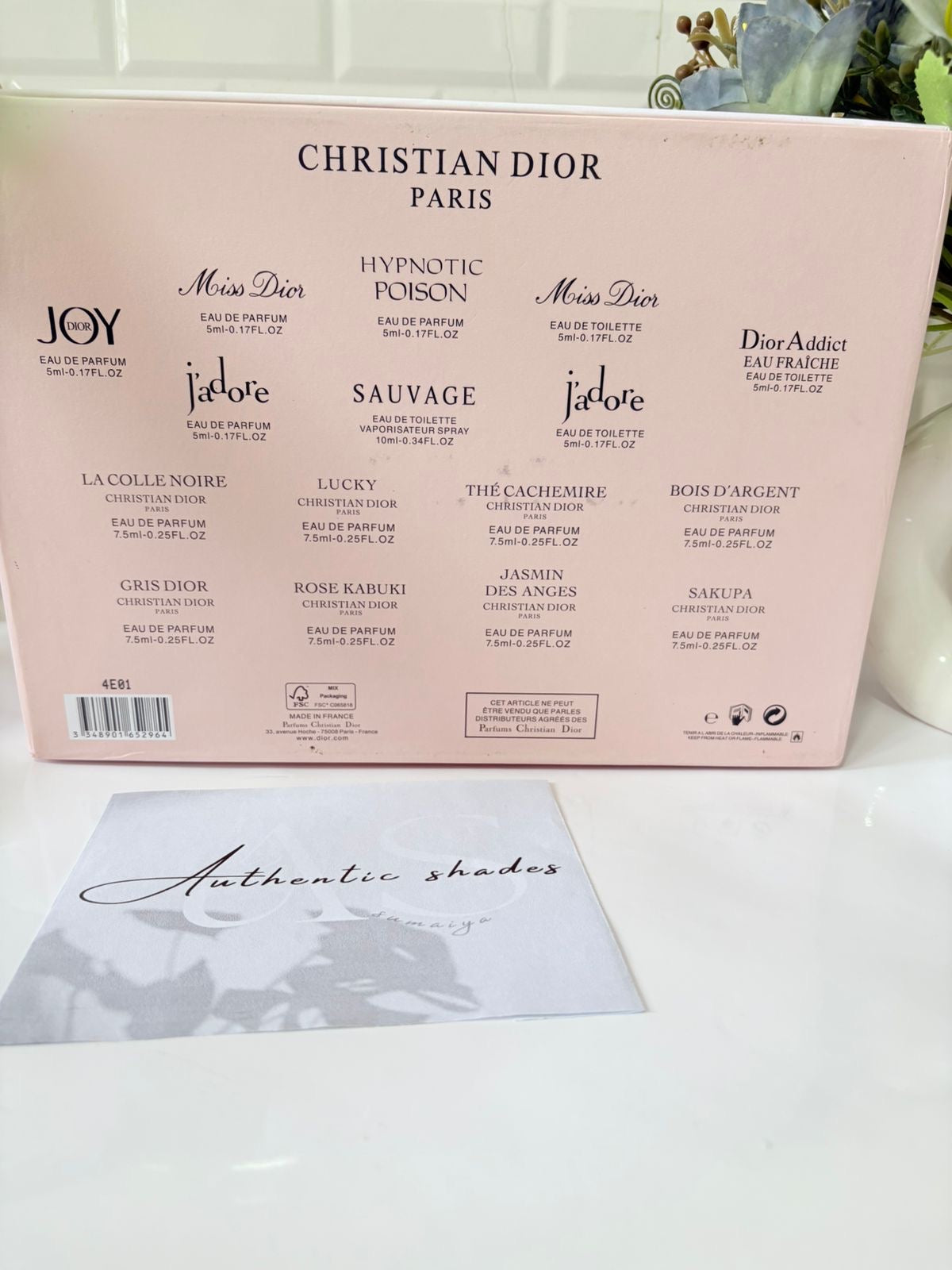 Dior 16 pc Perfum set