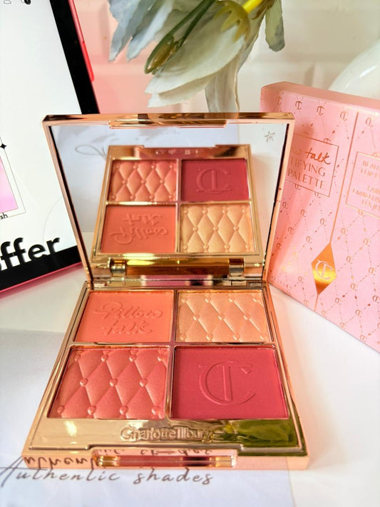 Charlotte pillow talk face palette