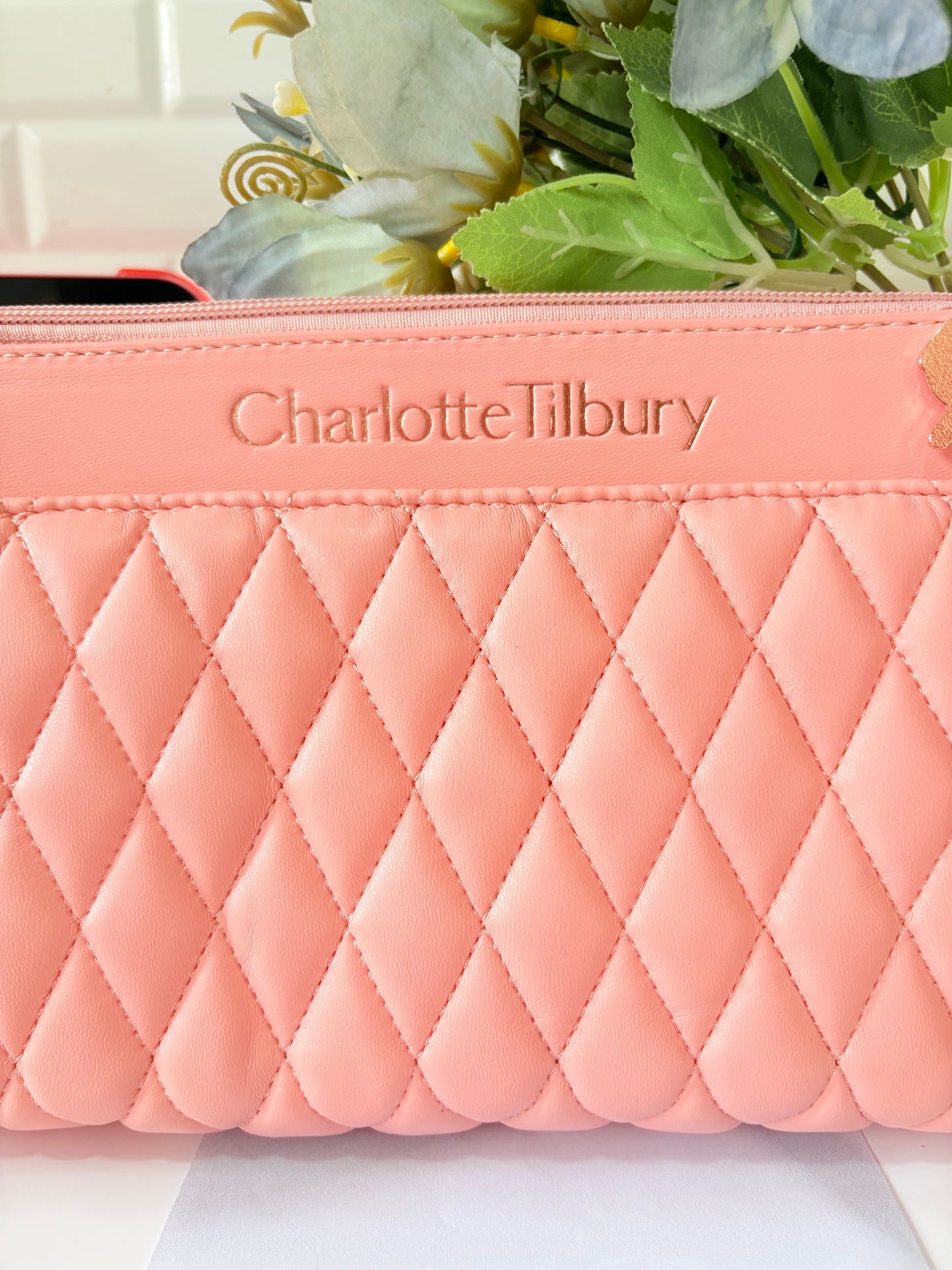 Charlotte Tilbury quilted pouch