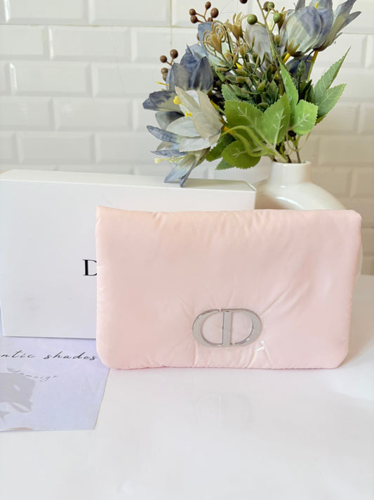 Dior pink cloud CD pouch