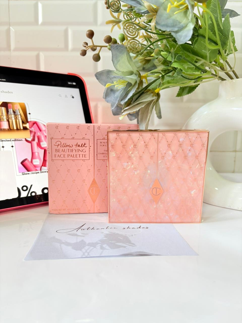 Charlotte pillow talk face palette