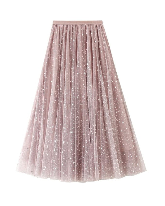 Tulle Skirt Floral Print