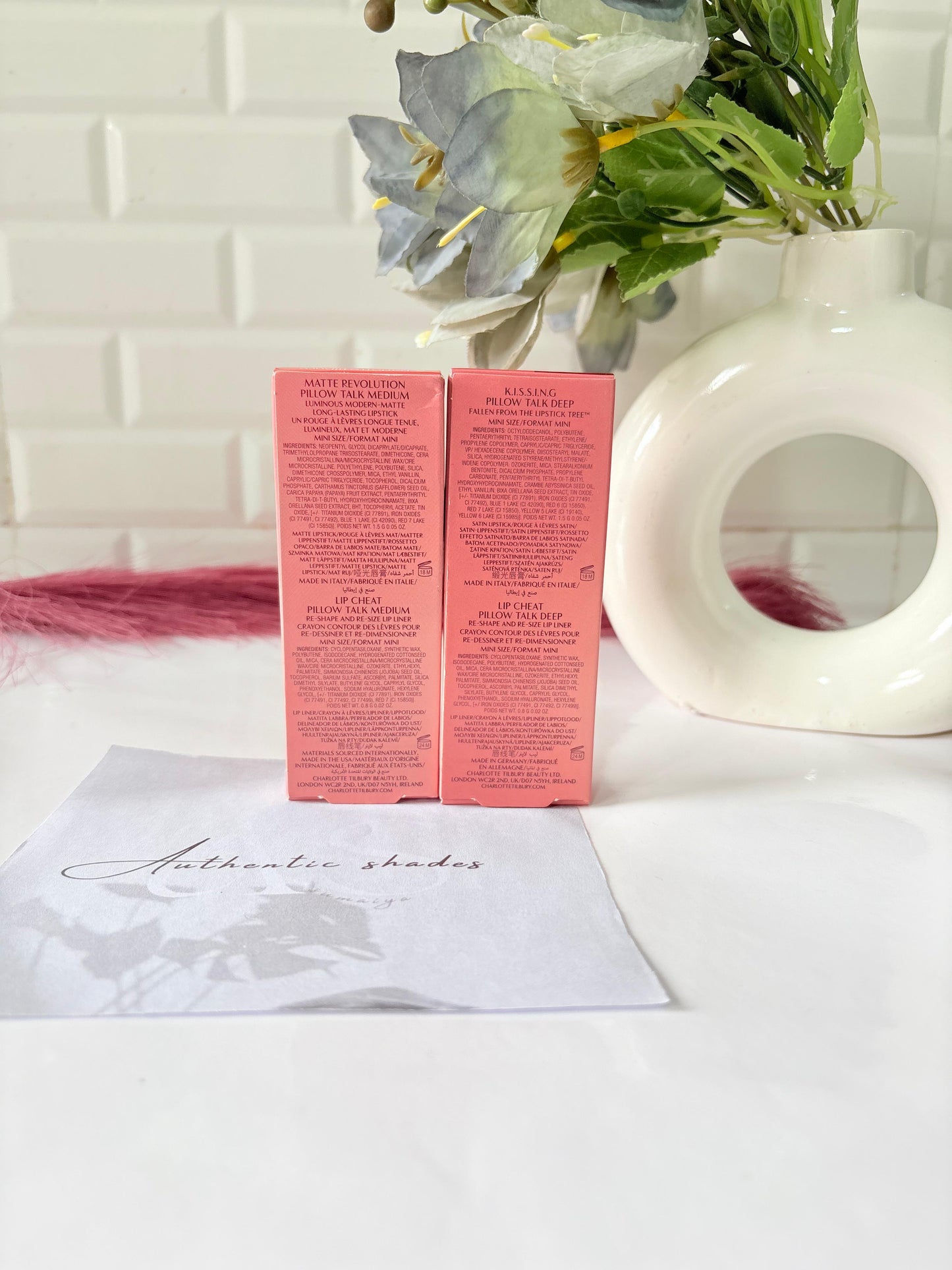 Charlotte Tilbury Pillow Talk Lip Kit