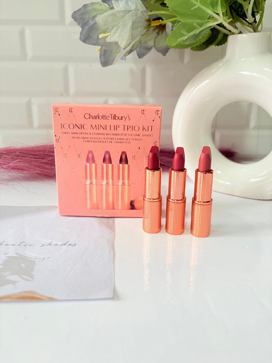 Charlotte Tilbury Iconic Mini Lip Trio Kit