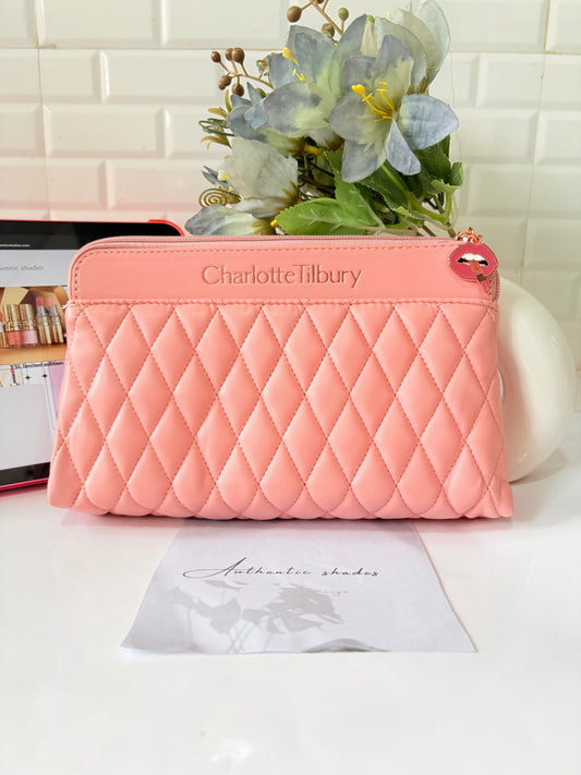 Charlotte Tilbury quilted pouch