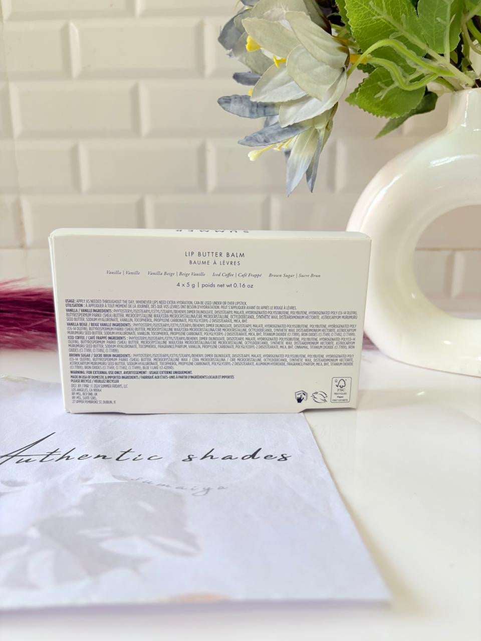 Summer Fridays Mini Neutrals Lip Butter Balm Set