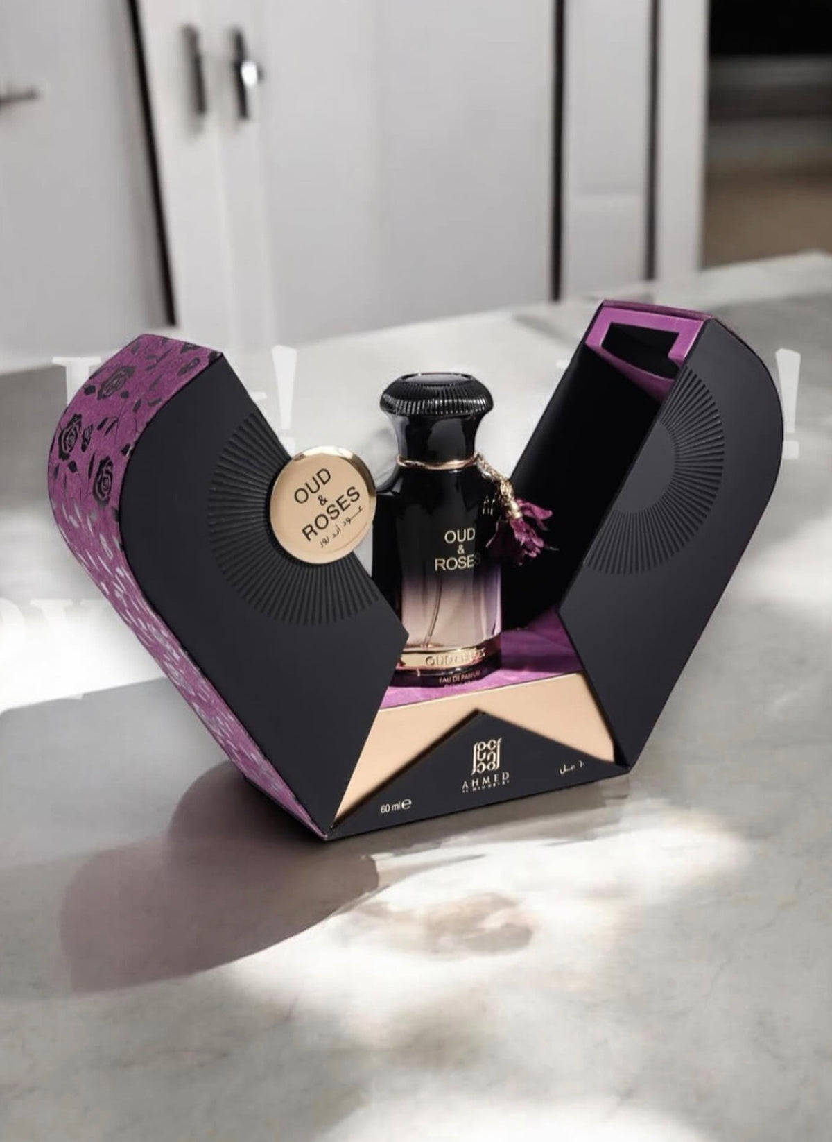 Ahmed Al Maghribi Oud & Roses Eau de Parfum (60 ml)