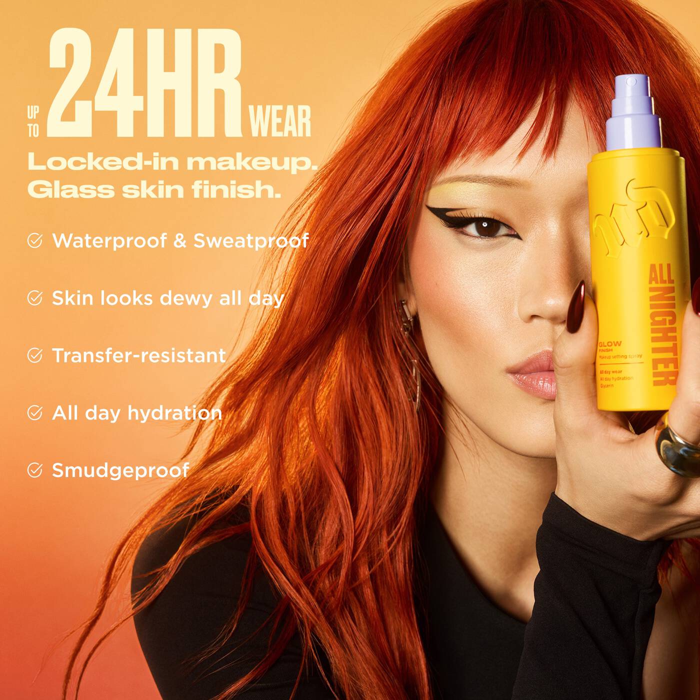 Urban decay all nighter  waterproof makeup setting spray