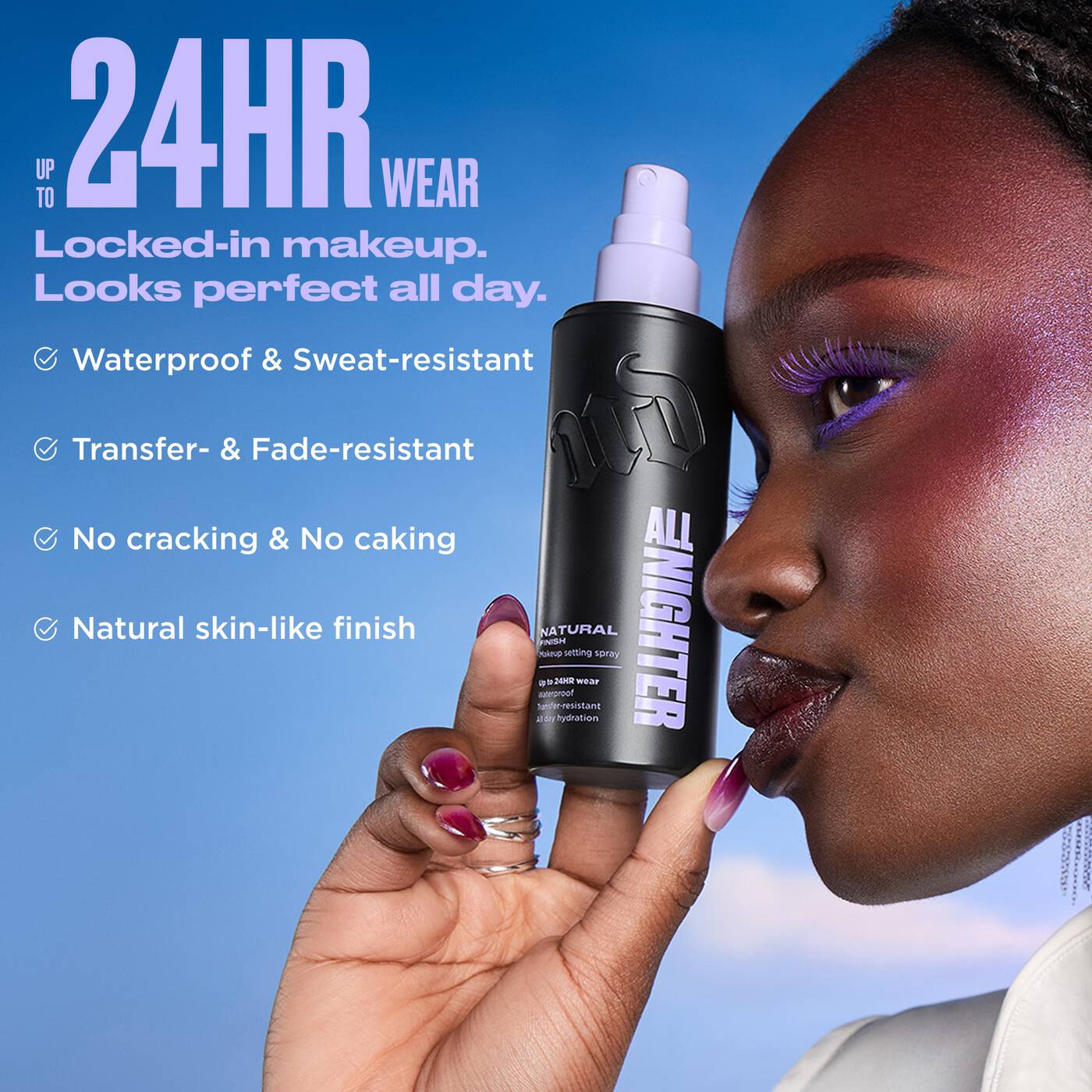 Urban decay all nighter  waterproof makeup setting spray