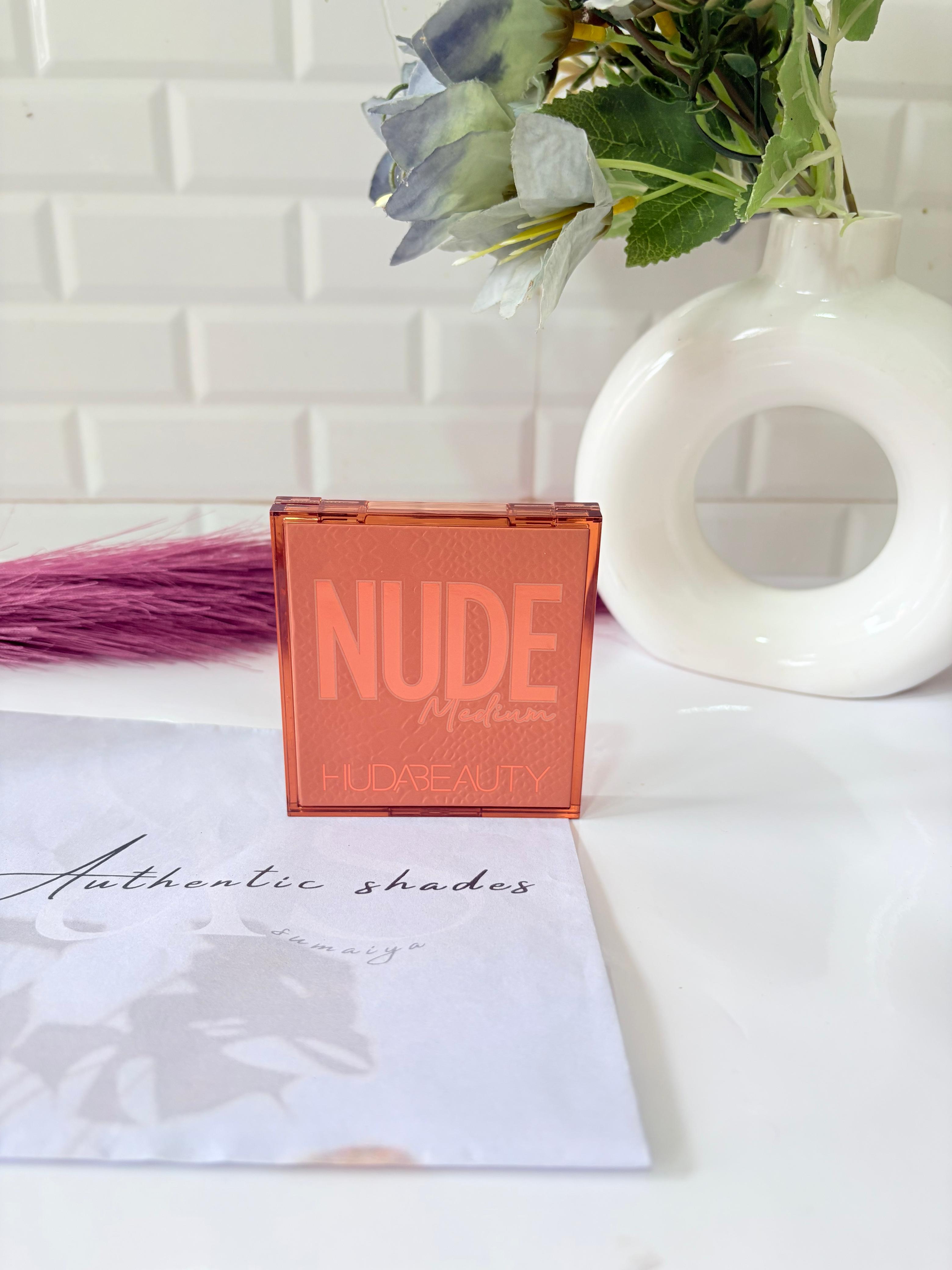 Huda Beauty Nude medium Eyeshadow Palette – Authentic shades
