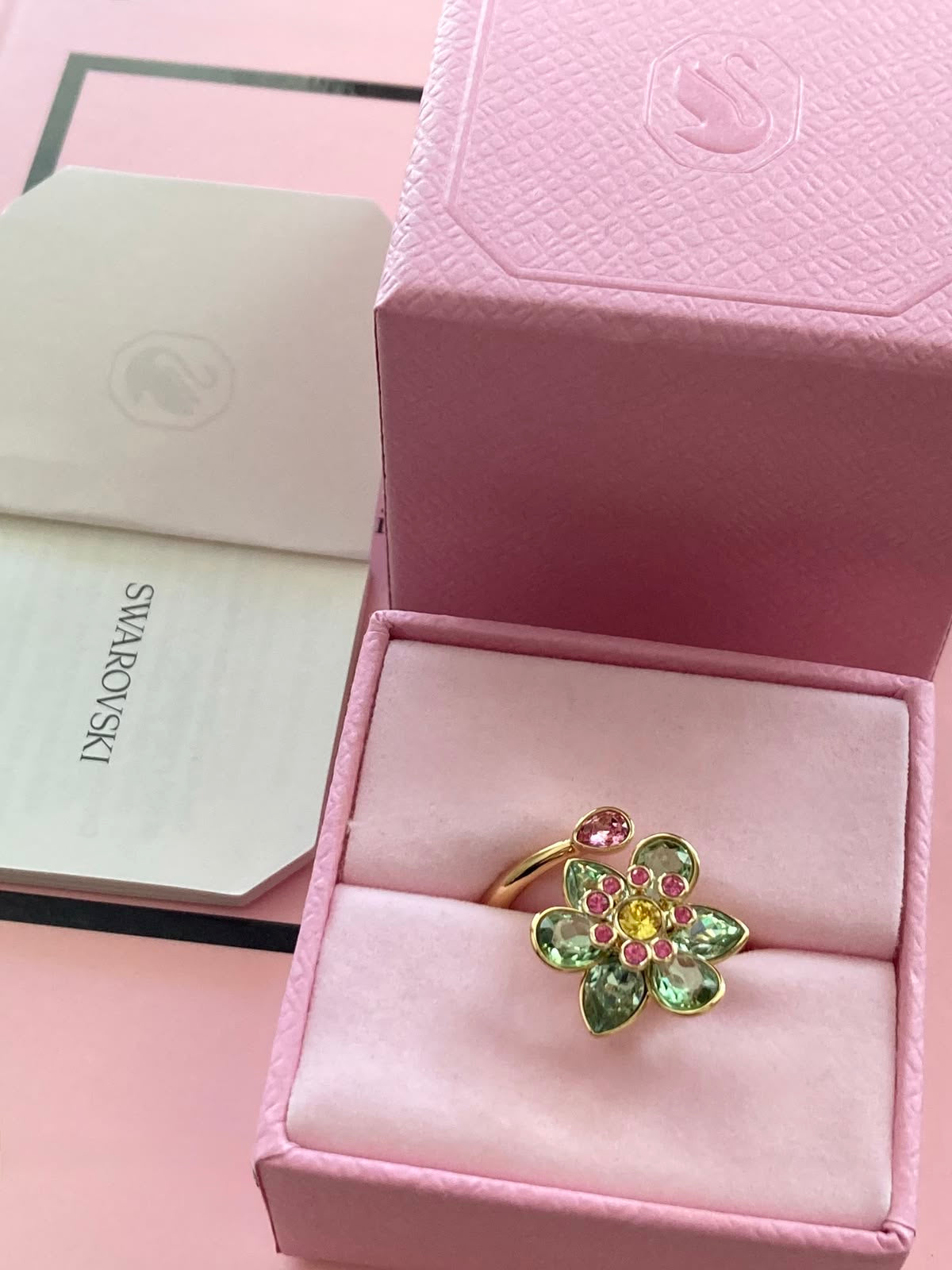 Swarovski Idyllia open ring