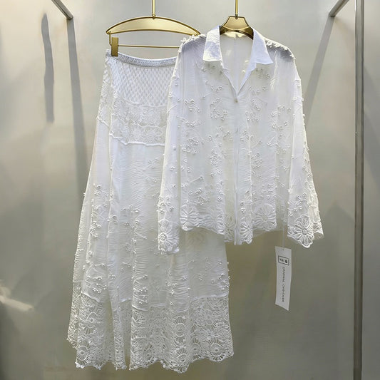 Shirt and skirt set