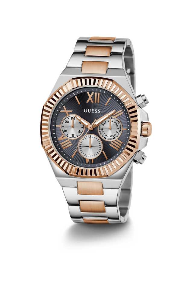 Guess Equity Stainless Steel Men’s Watch