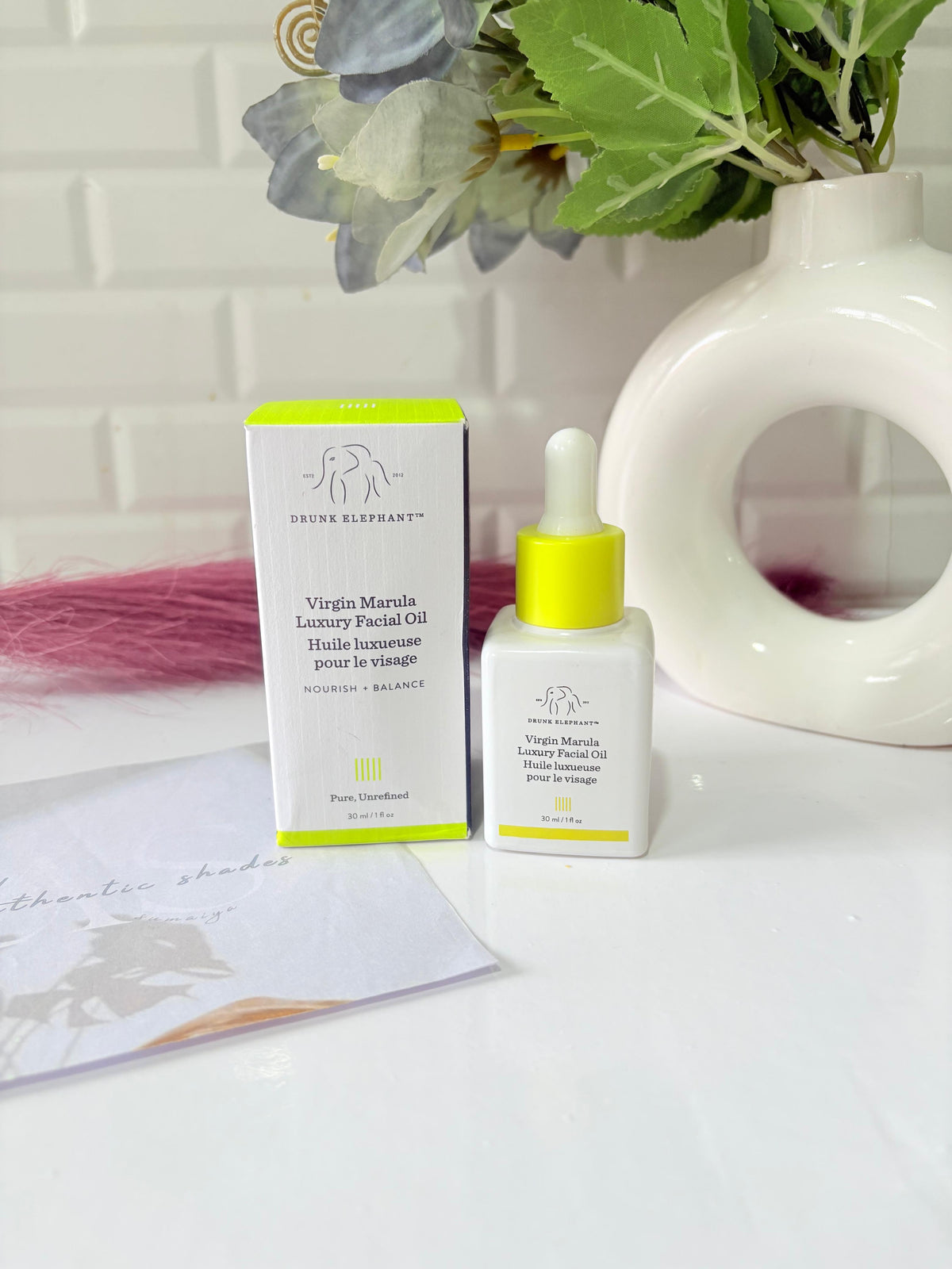 Drunk Elephant Virgin Marula Luxury Facial Oil – Authentic shades