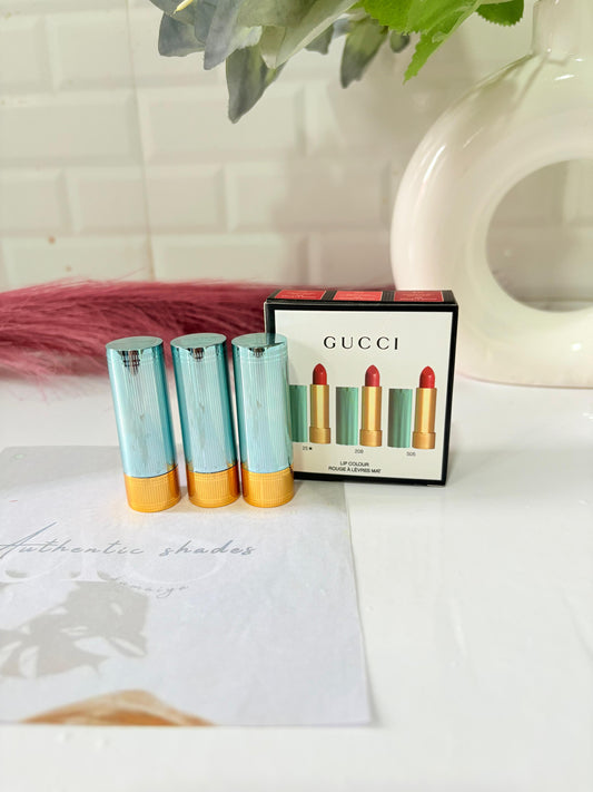 Gucci lipstick set