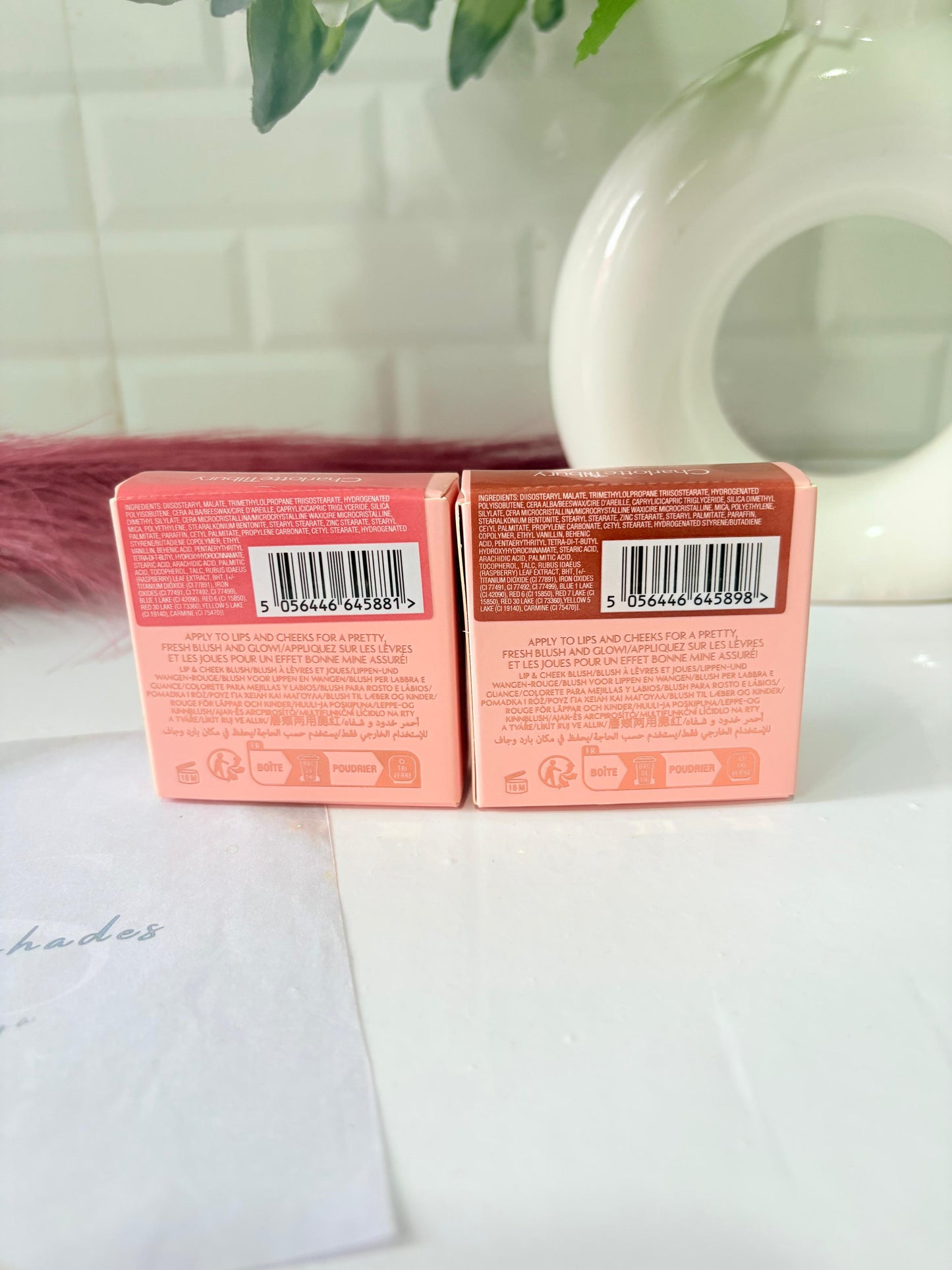 Charlotte tilbury pillow talk lip and cheek glow 2.5 g