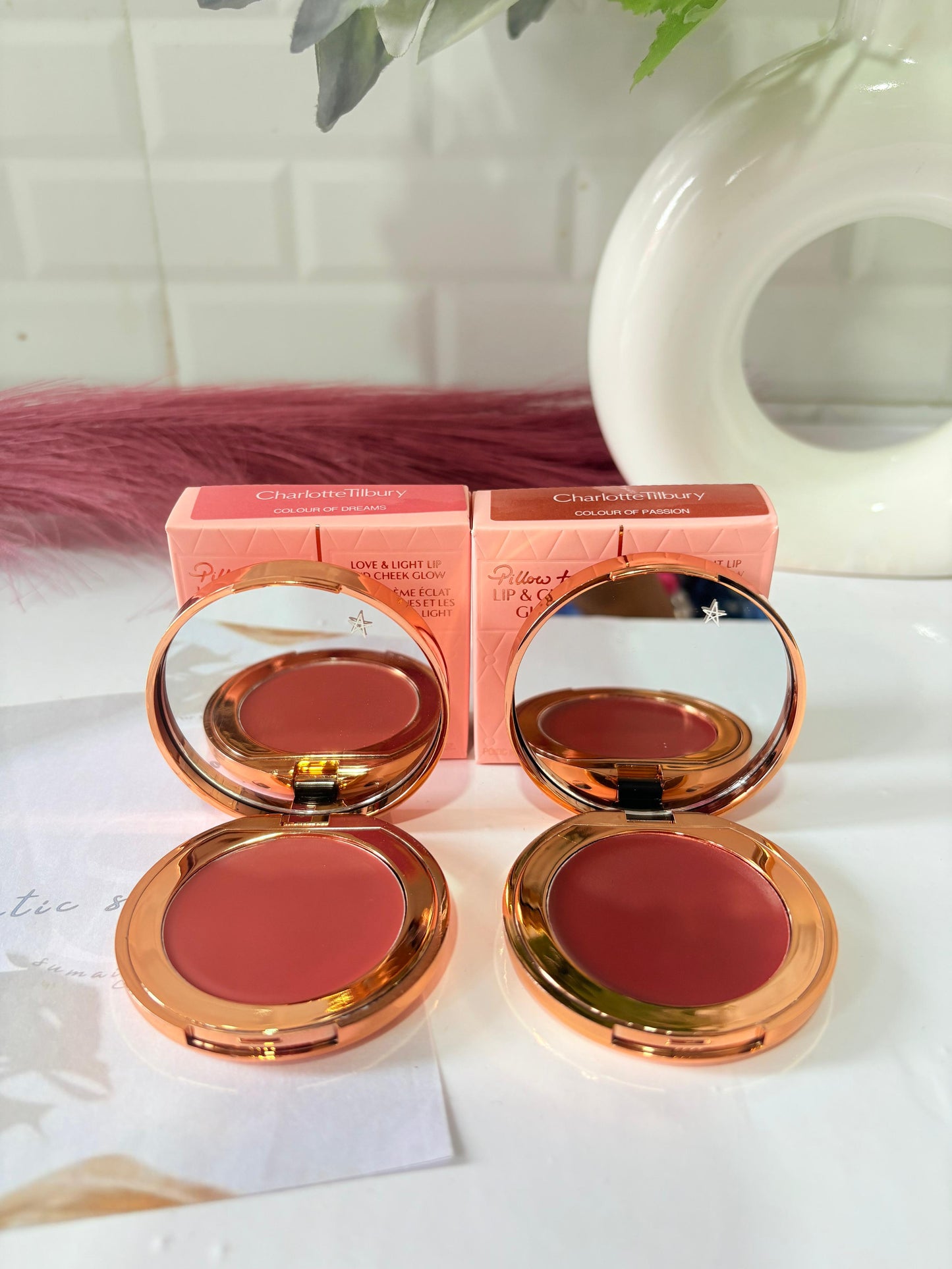 Charlotte tilbury pillow talk lip and cheek glow 2.5 g