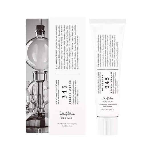 Dr.Althea 345 Relief Cream, 50 ml
With niacinamide & hyaluronic acid